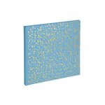 Exacompta album photos plum, 250 x 250 mm, turquoise / dor