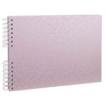 Exacompta album photo � spirale autentik, 290 x 320 mm rose