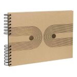 Exacompta album photo a spirale graphik, 320 x 220 mm, kraft Exacompta album photo a spirale graphik, 320 x 220 mm, kraft