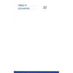 Exacompta bloc maitre d'hotel 50 feuillets 95x170 mm 50 / 3 autocopiant