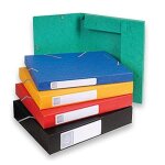 Exacompta bo�te de classement cartobox, a4, 60 mm, violet carte l. . .