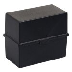 Exacompta bo�te a fiches portable ecoblack pour env. 200 fiches a5 noir