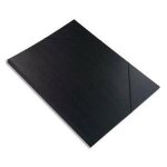 Exacompta carton a dessin avec elastiques verg� kraft noir 45x32cm noir