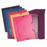 Exacompta - chemise a 3 rabats - a4 - pour 150 feuilles - rouge Exacompta - chemise a 3 rabats - a4 - pour 150 feuilles - rouge