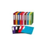 Exacompta - chemise 3 rabats et elastique cartobox dos de 5 cm en carte lustr�e 5 / 10e - assortis - ...