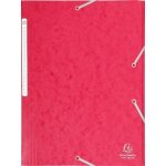 Exacompta - ref. 17109h - carton de 25 chemises a elastiques - pochettes 3 rabats maxi capacity - en ...