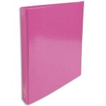 Exacompta classeur 4 anneaux 30mm iderama en carte 18 / 10�me. dos 4 cm, format a4. coloris rose