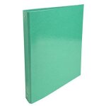Exacompta classeur 4 anneaux Ø30mm iderama en carte 18 / 10me. dos 4 cm, format a4. coloris vert fonc ...