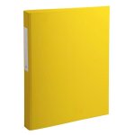 Exacompta classeur a anneaux, pp, 2 anneaux, a4, jaune