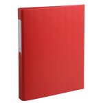 Exacompta classeur a anneaux, pp, 2 anneaux, a4, rouge