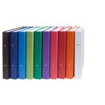 Exacompta classeur rembord� polypropyl�ne 2 anneaux 30mm - a4, couleurs al�atoires