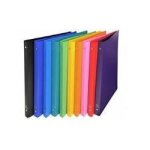 Exacompta crystal - classeur a anneaux - 40 mm - a4 maxi - pour 225 feuilles - translucide, cristal