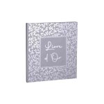 Exacompta livre d'or autentik, 190 x 210 mm, bleu gris