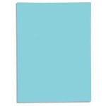 Exacompta paquet de 50 chemises 1 rabat jura 250 en carte 240 grammes bleu clair