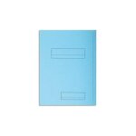 Exacompta paquet de 50 chemises 2 rabats jura en carte 240 grammes coloris bleu clair