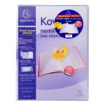 Exacompta protge - cahier 240x320 kover avec 2 rabats translucide incolore