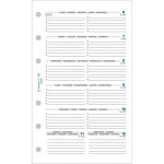 Exacompta recharge 17 semainier mill�sim� 1 page