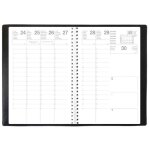 Exdi agenda civil olympe spirale janvier a dcembre - format : 16 x 24 cm noir