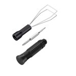 Extracteur de keycap de clavier utile, outil de nettoyage en acier de d�chargement de keycap d�marreur ...