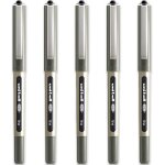 Eye fine lot de 5 stylos roller 0, 7 mm line ub - 157 noir Eye fine lot de 5 stylos roller 0, 7 mm line ub - 157 noir