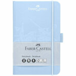 Faber - castell 10244359 bloc - notes a6 194 feuilles bleu