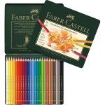 Faber - castell 110024 crayon de couleur polychromos boîte métal de 24 pièces Faber - castell 110024 crayon de couleur polychromos boîte métal de 24 pièces