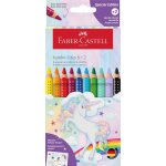 Faber - castell 110923 set de crayons de couleur jumbo licorne, 10 pièces, incassable, y compris 2 crayons ... Faber - castell 110923 set de crayons de couleur jumbo licorne, 10 pièces, incassable, y compris 2 crayons ...
