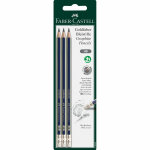 Faber - castell 116896 crayon graphite hb 3 pi�ces