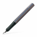 Faber - castell 140842 stylo - plume syst�me de remplissage cartouche argent