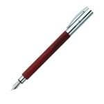 Faber - castell 148181 stylo plume ambition, largeur de trait f, en bois de poirier (bois) (import allemagne) ...