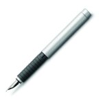 Faber - castell 148522 stylo plume basic en m�tal mat ef (argent) (import allemagne)