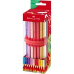 Faber - castell 201541 colour grip lot de 18 crayons de couleur avec taille - crayon