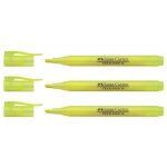 Faber - castell lot de 3 surligneurs  textliner 38  jaune