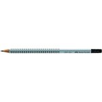Faber - castell lot de 4 crayons papier  grip 2001  avec gomme duret: b