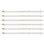 Faber - castell lot de 6 crayons de couleur polychromos mine 3, 8mm ¿ l'huile blanc Faber - castell lot de 6 crayons de couleur polychromos mine 3, 8mm ¿ l'huile blanc