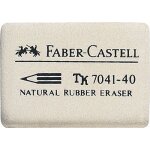 Faber - castell 7041 - 40 gomme a effacer blanc Faber - castell 7041 - 40 gomme a effacer blanc