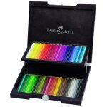 Faber - castell albrecht d�rer 72 crayons d'aquarelle coffret en weng� teint�