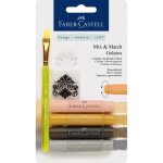 Faber - castell blister de 4 craies gelatos terra