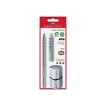 Faber - castell blister crayon graphite jumbo set argent Faber - castell blister crayon graphite jumbo set argent