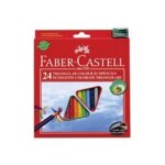 Faber - castell - crayon de couleur - couleurs assorties - pack de 24