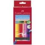 Faber - castell crayons couleur grip gommable, �tui carton 24x
