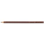 Faber - castell crayon couleur triangulaire color grip, cuivre