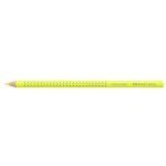 Faber - castell crayon couleur triangulaire color grip, jaune