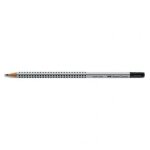 Faber castell crayon graphite grip 2001 hb + embout gomme, corps triangulaire et ergonomique, mine coll�e ...