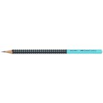 Faber - castell crayon graphite grip 2001 two tone hb turquoise