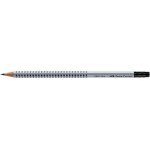 Faber - castell crayon  grip 2001  avec gomme, duret: hb