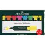 Faber - castell etui de 8 surligneurs  textliner 48 refill