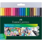 Faber - castell grip stylo fin multicolore 20 pi�ces