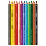 Faber - castell jumbo grip multi 12 pi�ces