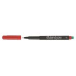 Faber - castell multimark marqueur ind�l�bile rouge